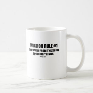 AVIATION RULE 1 COFFEE MUG