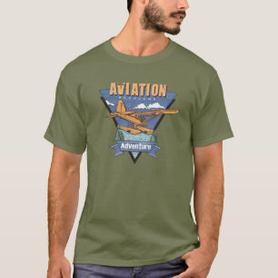 Aviation Seaplane Adventure T-Shirt