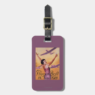 Aviation Show at Hotel Wagner Promo Poster Luggage Tag