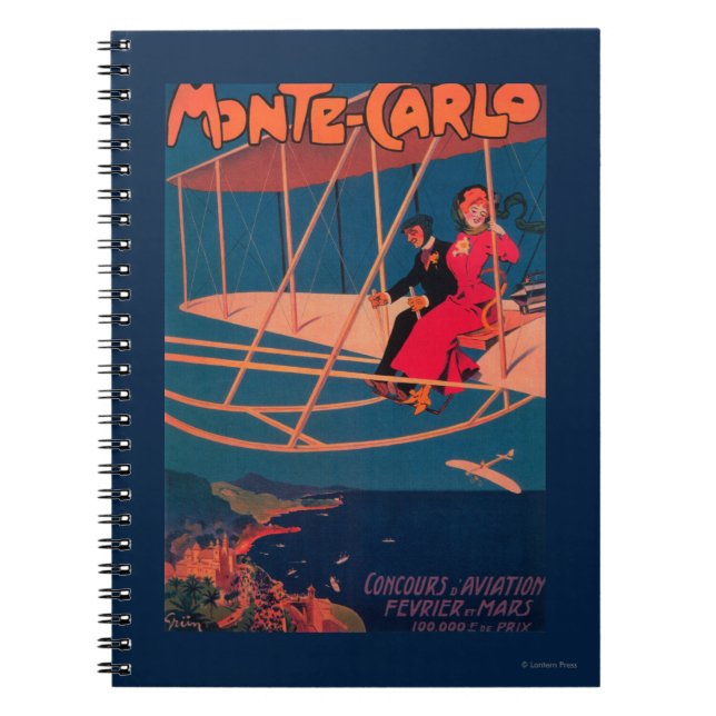 Aviation Sporting Poster Notebook (Front)