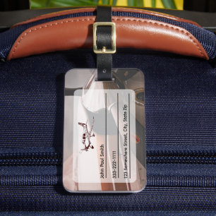 Aviation Style ID Tag for Luggage
