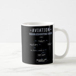 Aviation Troubleshooting Guide - Funny Air Mechani Coffee Mug