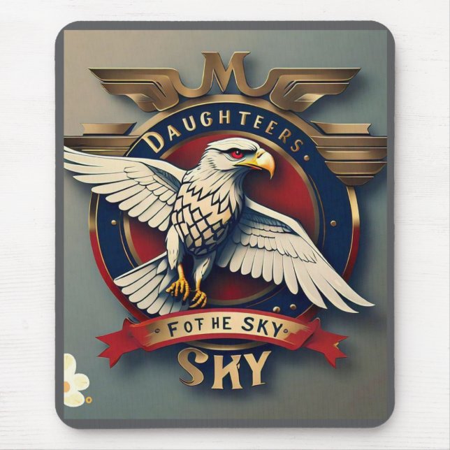 "Aviation Women Rise" Mouse Pad (Front)