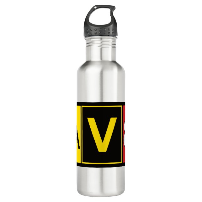 Aviator - AV8R -  710 Ml Water Bottle (Front)