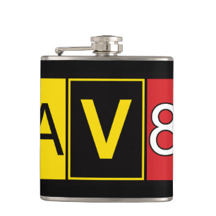 Aviator - AV8R -  Hip Flask