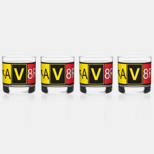 Aviator - AV8R - Whiskey Glass