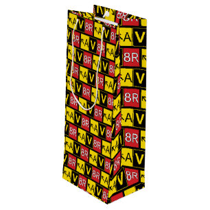 Aviator - AV8R -  Wine Gift Bag