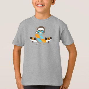 Aviator Bear, Pilot Bear, Aeroplane, Cute Bear T-Shirt