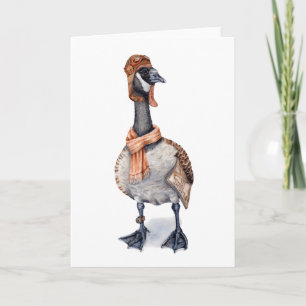 Aviator Canada Goose Holiday Card