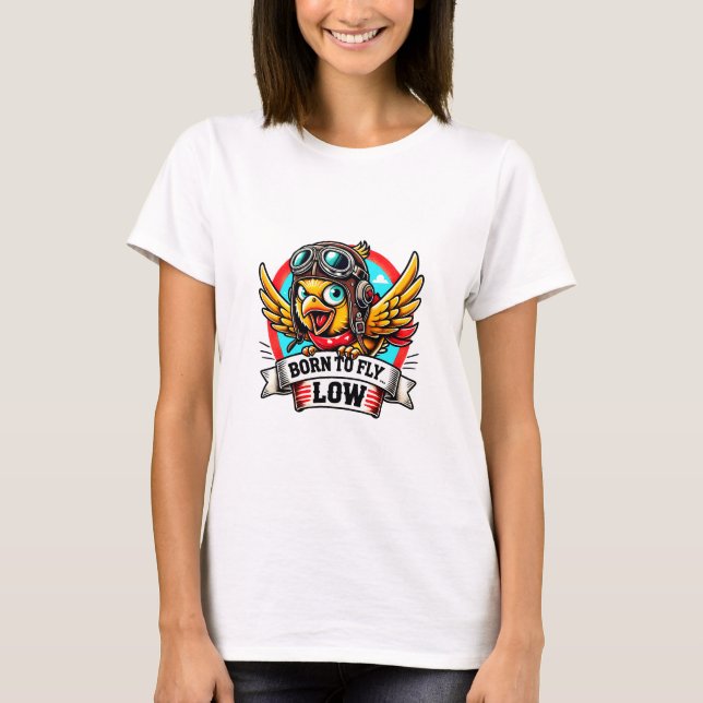 Aviator Chick T-Shirt (Front)