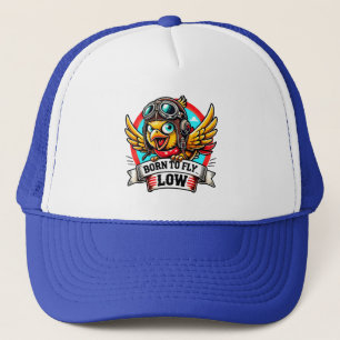Aviator Chick Trucker Hat