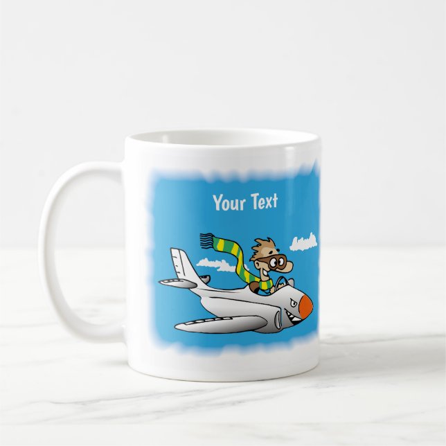 Aviator Coffee Mug (Left)