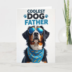 Aviator Dog Father Tribute Card