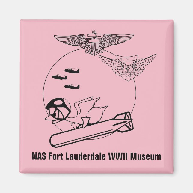 Aviator Duck Magnet (Front)