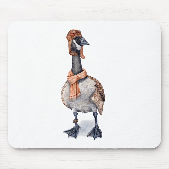 Aviator Goose Mouse Pad (Front)