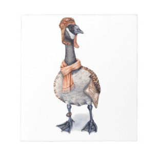 Aviator Goose Notepad