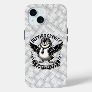 Aviator Penguin iPhone 15 Case