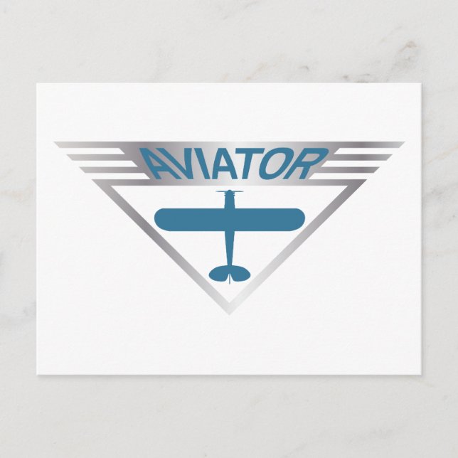 Aviator Postcard (Front)