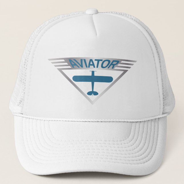 Aviator Trucker Hat (Front)