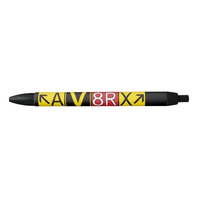 Aviatrix - AV8RX - Black Ink Pen (Front)