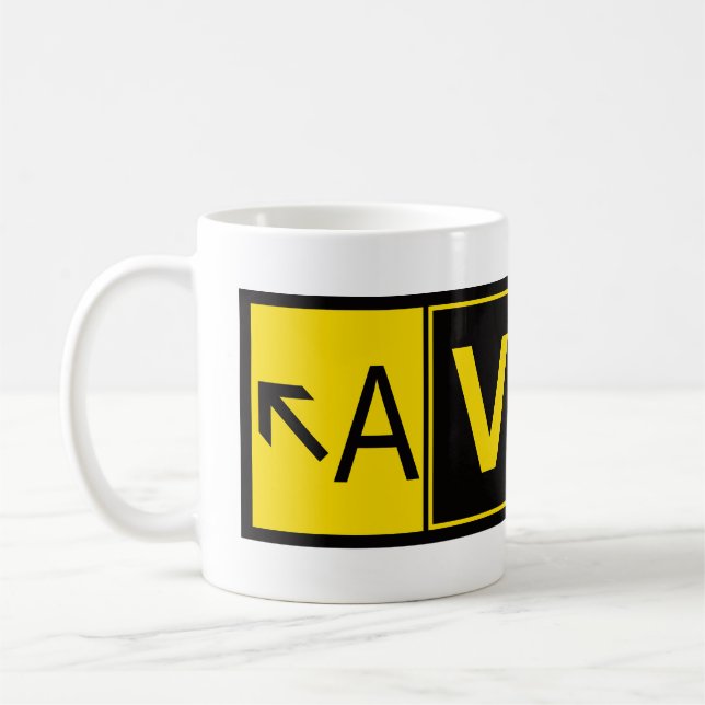 Aviatrix - AV8RX -  Coffee Mug (Left)