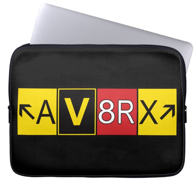 Aviatrix - AV8RX -  Laptop Sleeve (Front)