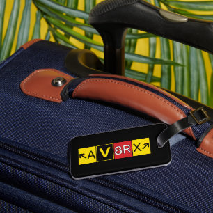 Aviatrix - AV8RX - Luggage Tag