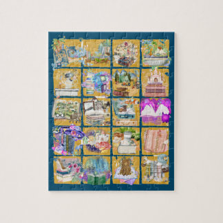 Avid Bibliophile Jigsaw Puzzle
