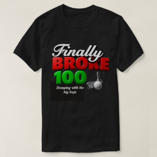 Avid golfer hits golf milestone T-Shirt