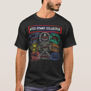 Avid Stamp Collector Travel Tee