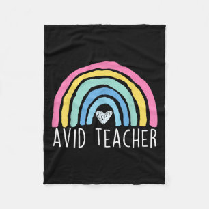 Avid Teacher Advancement Via Individual Appreciati Fleece Blanket
