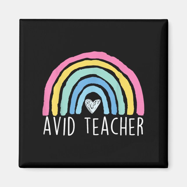 Avid Teacher Advancement Via Individual Appreciati Magnet (Front)