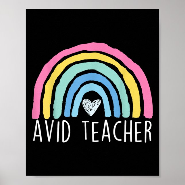 Avid Teacher Advancement Via Individual Appreciati Poster (Front)