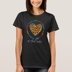 Avid Teacher School Admin Appreciation Week Back T T-Shirt