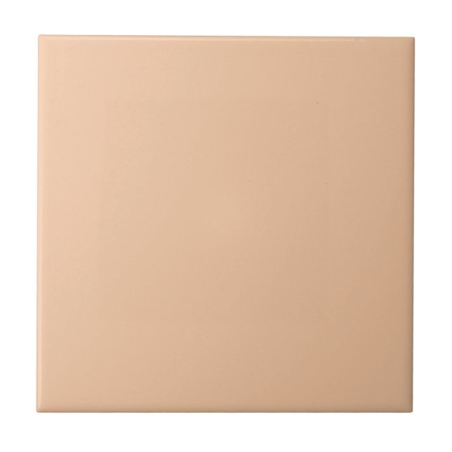 Avidly Apricot Orange Square Kitchen and Bathroom Ceramic Tile (Front)