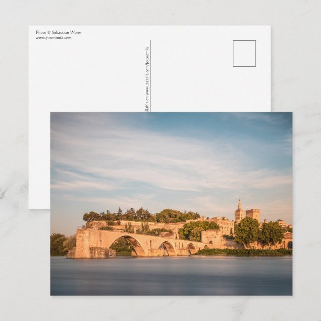 Avignon Bridge France Postcard (Front/Back)