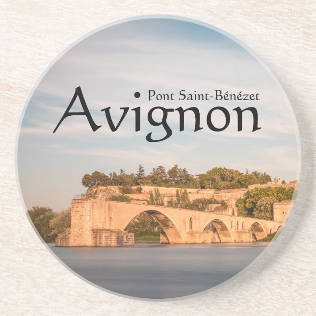 Avignon Bridge Souvenir  Coaster (Front)