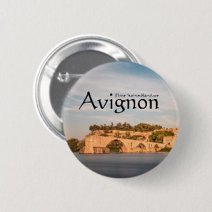 Avignon France Souvenir 6 Cm Round Badge