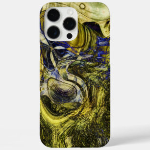 Avignon Olive Green Abstract Art iPhone 16 Pro Max Case