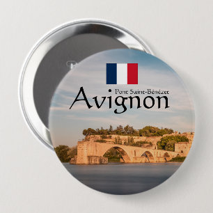 Avignon Souvenir 10 Cm Round Badge