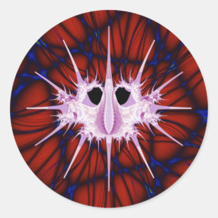 Avihepadna Bug Classic Round Sticker