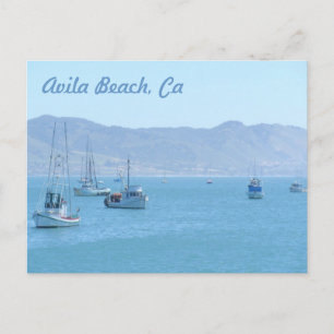 Avila Beach, Ca Postcard