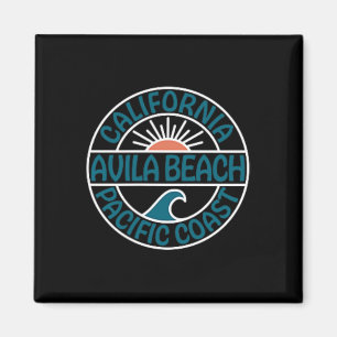 Avila Beach California Front And Back Magnet