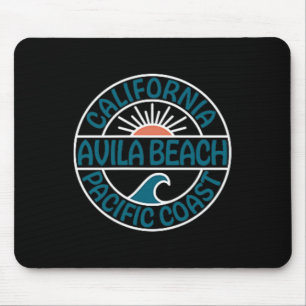 Avila Beach California Front And Back  Mouse Pad