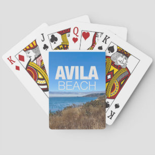 Avila Beach California Photography Playing Cards