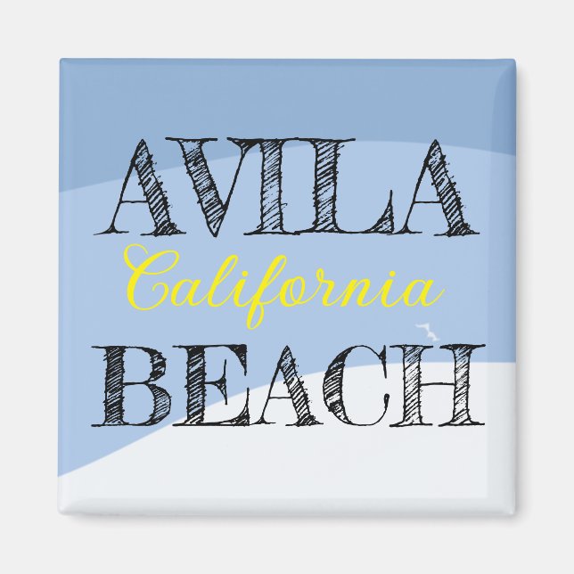 Avila Beach Magnet (Front)