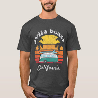 Avila Beach Souvenir Retro California Men Women T-Shirt