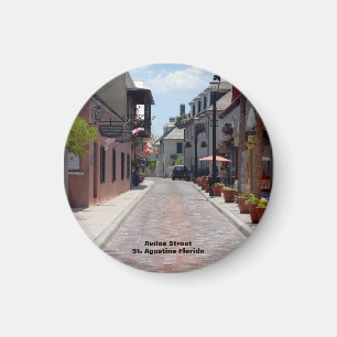 Aviles street St. Augustine Florida Magnet