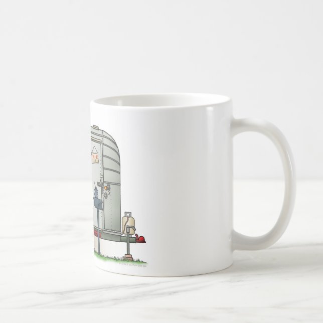 Avion Camper Trailer Coffee Mug (Right)