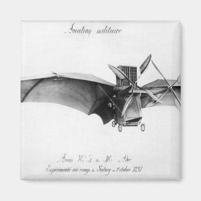 Avion III, 'The Bat' Magnet (Front)